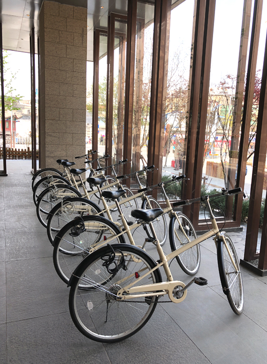 MUJIホテル北京レンタル自転車